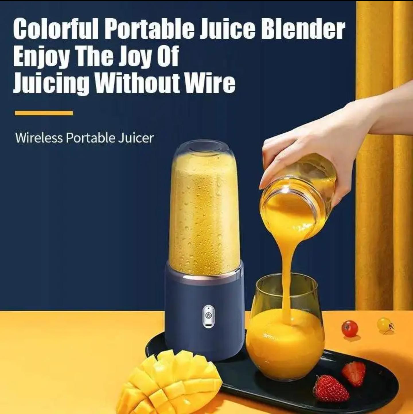 ✨Premium 300ml Portable Mini Juicer – Compact Multifunctional Blender for Fresh Juice & Smoothies