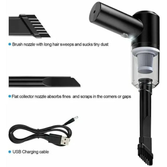 AutoFresh 3-in-1 Wireless Vacuum Cleaner for Car, Home & Office