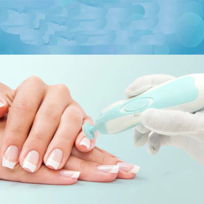 TinyTrim-Baby Electric Nail Trimmer | Safe Nail Clipper & Gentle File Kit For Newborns