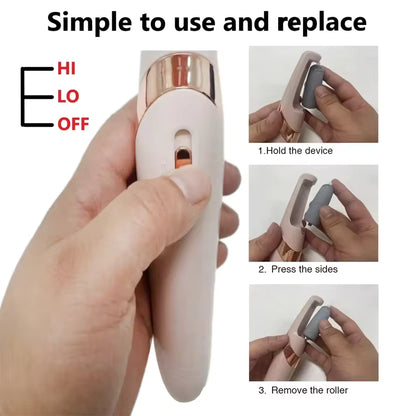 Rechargeable Electric Foot File | Professional Callus Remover & Pedicure Tool for Smooth, Soft Feet | USB Cordless Foot Care Device