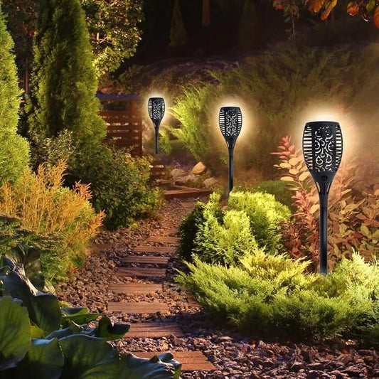🌿Solar LED Garden Path Light – Waterproof IP65 Outdoor Landscape Lamp for Garden, Lawn, Patio & Balcony | Automatic Dusk-to-Dawn Lighting