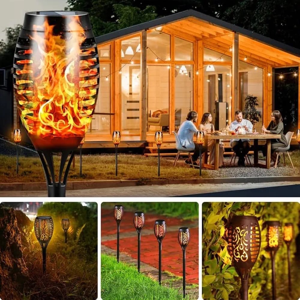 🌿Solar LED Garden Path Light – Waterproof IP65 Outdoor Landscape Lamp for Garden, Lawn, Patio & Balcony | Automatic Dusk-to-Dawn Lighting