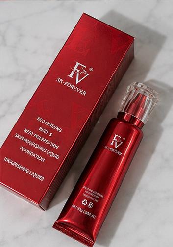 ✨FV SK Forever Flawless Matte Liquid Foundation – Full Coverage Poreless Finish Waterproof Makeup Base (30ml)