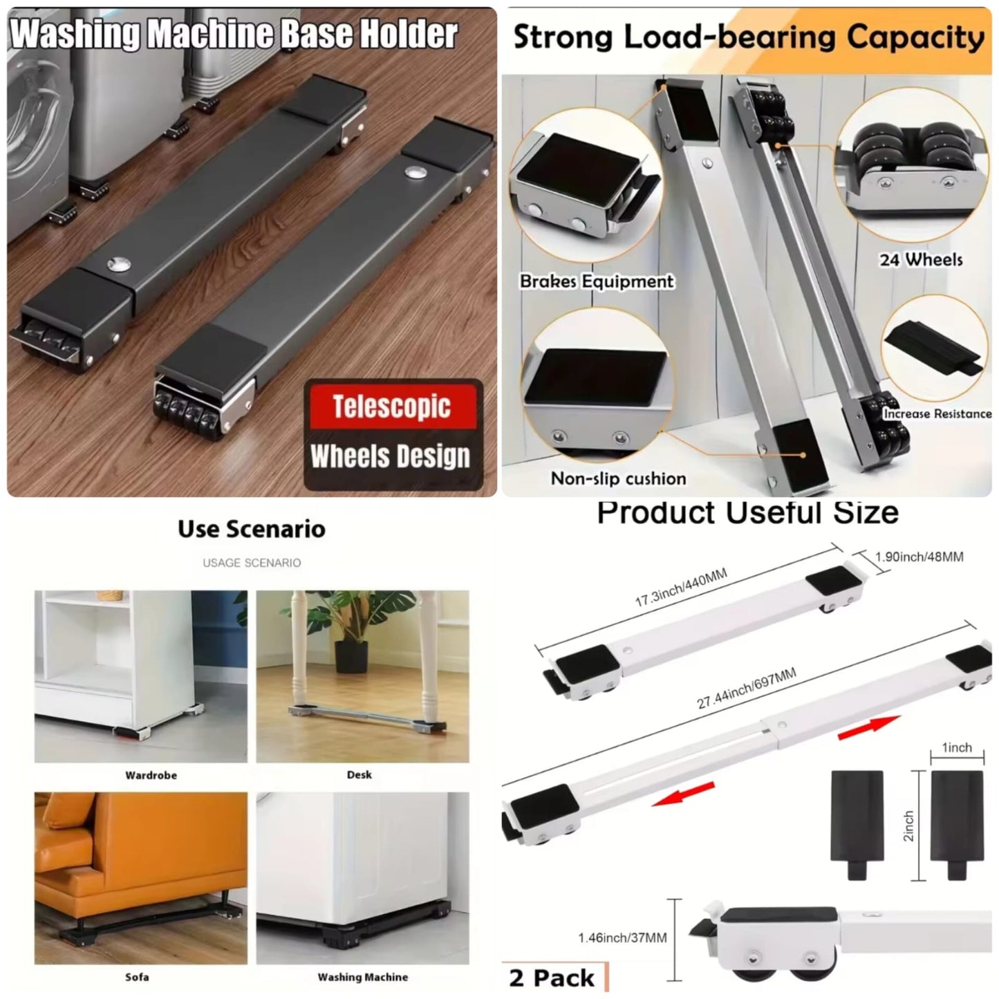 ✨ Heavy-Duty Furniture Lifter & Moving Tool – Effortless Furniture Relocation & Rearrangement Assistant