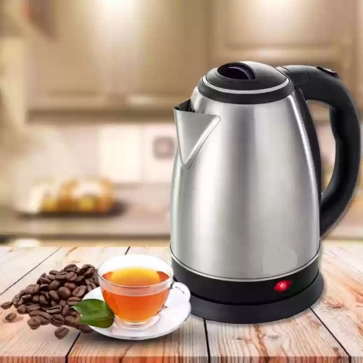 ✨Premium Stainless Steel Electric Kettle – Fast Water Boiler for Tea, Coffee & Everyday Hot Drinks