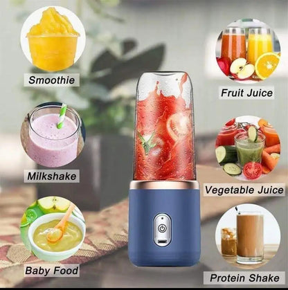 ✨Premium 300ml Portable Mini Juicer – Compact Multifunctional Blender for Fresh Juice & Smoothies