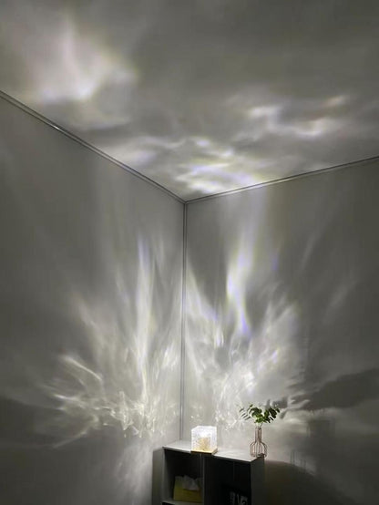 LumiCrystal™ Textured Glass Ambient Table Lamp