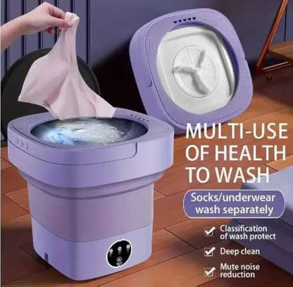 🌟MiniFold™ Portable Washing Machine – Foldable Compact Laundry Washer