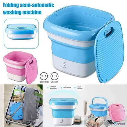 🌟MiniFold™ Portable Washing Machine – Foldable Compact Laundry Washer