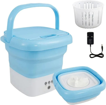🌟MiniFold™ Portable Washing Machine – Foldable Compact Laundry Washer