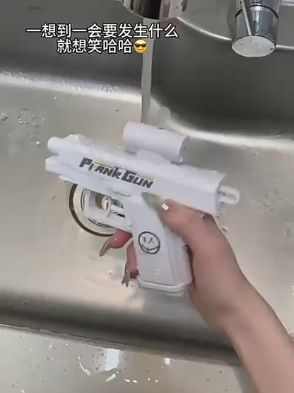 ✨Double-Sided Water Blaster Prank Toy – Two-Way Surprise Splash Fun for Kids & Family