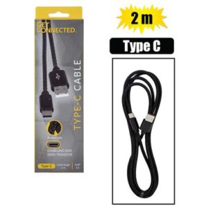 Usb cable type c 3.0 amp 2m