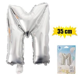 Balloon foil silver m 35cm