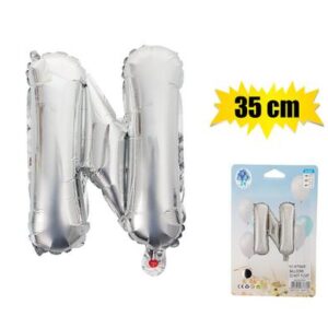 Balloon foil silver n 35cm