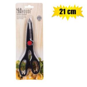 Kitchen-scissors 21cm black hillhouse