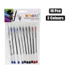 Pen stickball 10pce asstd ink