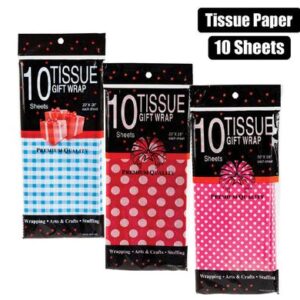 Paper tissue 50x70cm 10xshts pattern