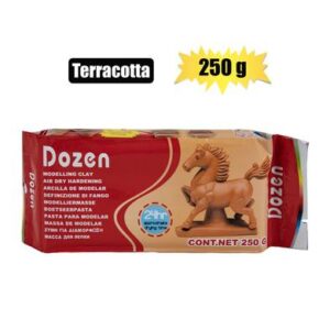 Art+craft air dry clay 250g terracotta