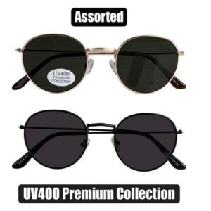 Sunglass pre/lds metal cateye