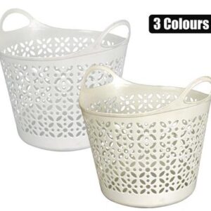 Laundry tote basket