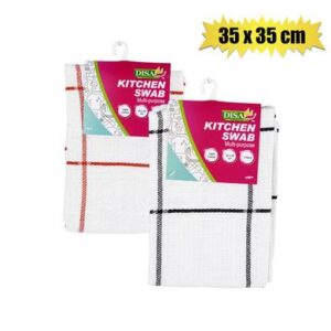Swab cotton 35x35cm jacquard