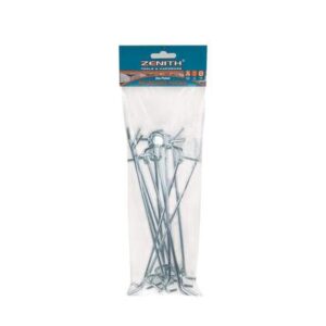 Pegboard-hooks single-prong 175mm pkt-10