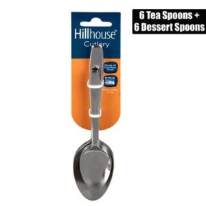 Cutlery t/spoon & d/spoon 12pc everyday