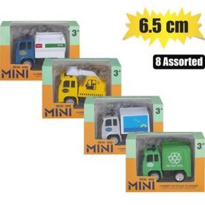 Die cast single mini truck 6.5cm