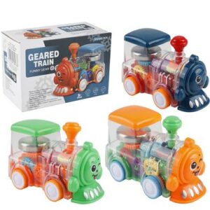 Vehicle friction geared flash car, 12cm