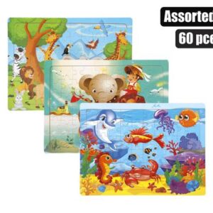 Puzzle wood jigsaw 30 x 20cm 60pc
