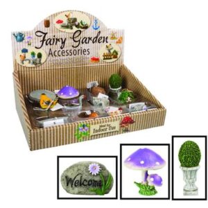 Orn decor fairy garden assortment 1