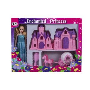 Doll fashion with castle & accessories
