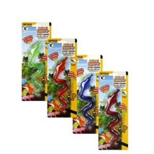 Animals stretch snake rubber