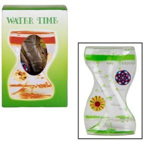 Novelty liquid timer w/wheels asstd