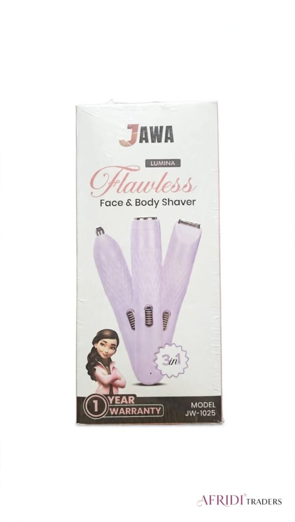 ✨ JAWA Lumina 3-in-1 Face & Body Shaver