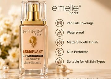 ✨ Emelie Paris Exemplary 24H Foundation